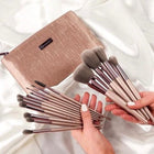BH Cosmetics Lavish Elegance – 15 Piece Brush Set with Cosmetic Bag