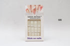 Missrose Stick on French Nails Pack