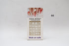 Missrose Stick on French Nails Pack