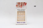 Missrose Stick on French Nails Pack