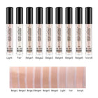 Miss Rose 4 PC Beauty Deal Fixer Spray +Primer Pump +Concealer +Foundation Tube